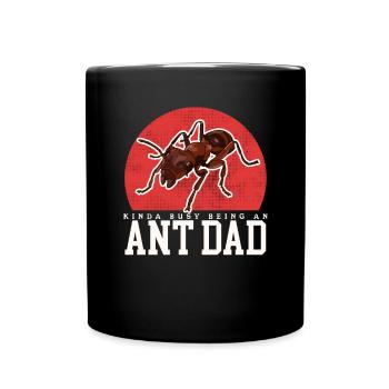 Fourmis Papa Fourmis Ferme Formicarium Cadeau - Mug uni - noir - Devant