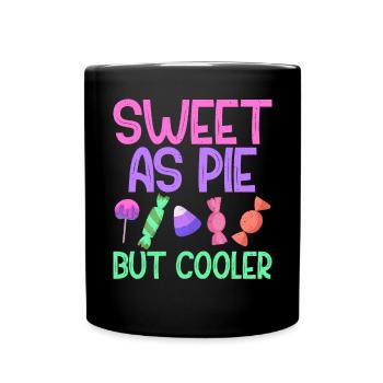 Candy Gift - Tasse einfarbig - Schwarz - Vorne