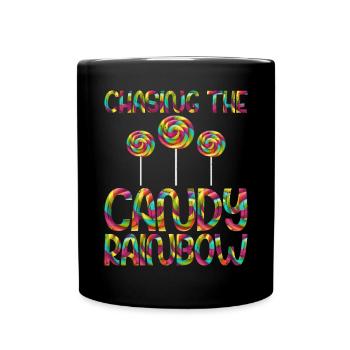 Candy Gift - Tasse einfarbig - Schwarz - Vorne