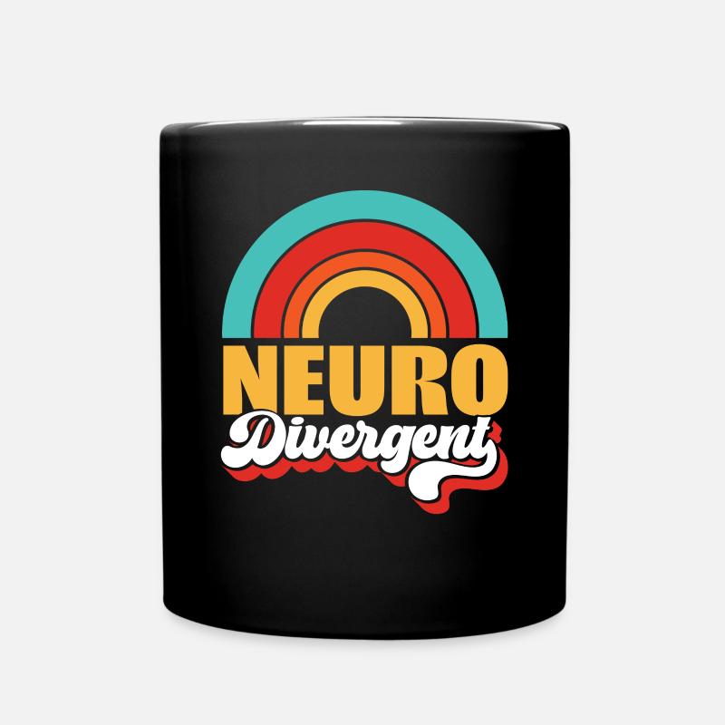Autismus Awareness Day Autist Geschenk - Tasse einfarbig - Schwarz