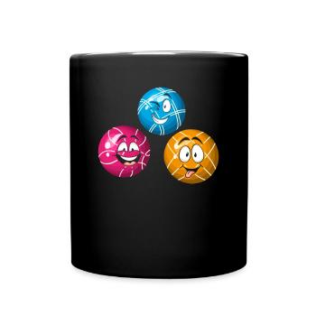 Joueur de pétanque Drôle Boules de pétanque Drôle Boccia B - Mug uni - noir - Devant