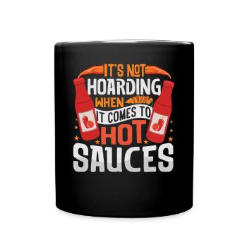 Spicy Food Pepper Lover Outfit for Spicy - Full Colour Mug - black - Front