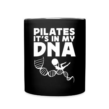 Pilates Instructor Teacher Pilates - Tasse einfarbig - Schwarz - Vorne