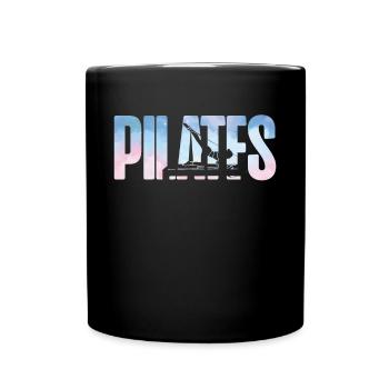Pilates Instructor Teacher Pilates - Tasse einfarbig - Schwarz - Vorne