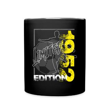 Limited Edition 1952 Limited Edition Fußball - Tasse einfarbig - Schwarz - Vorne