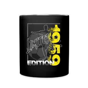 Limited Edition 1959 Limited Edition Fußball - Tasse einfarbig - Schwarz - Vorne
