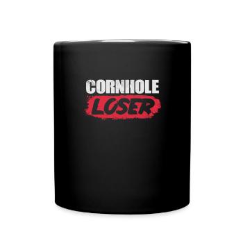 Cornhole - Mug uni - noir - Devant