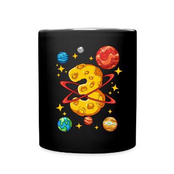 3 Birthday Space Space Astronaut 3 Years - Full Colour Mug - black - Front