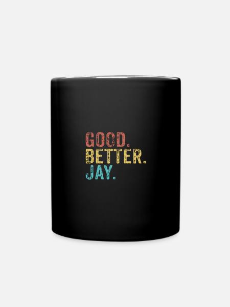 Cool guys are called jay - Tasse einfarbig - Schwarz