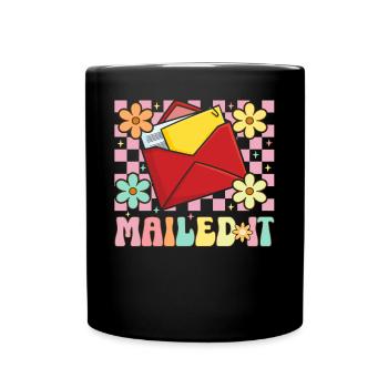 Dispatched Postal Service Postal Employee Letter Carriers - Full Colour Mug - black - Front