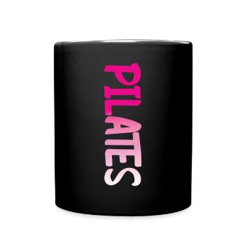 Pilates Instructor Teacher Pilates - Tasse einfarbig - Schwarz - Vorne