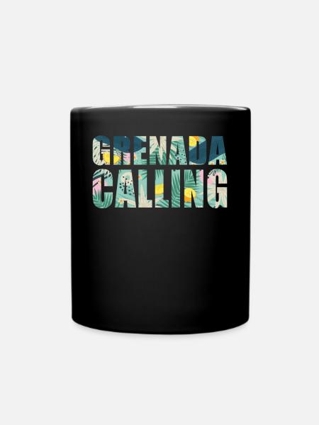Grenade Calling Tropical Vibes - Mug uni - noir