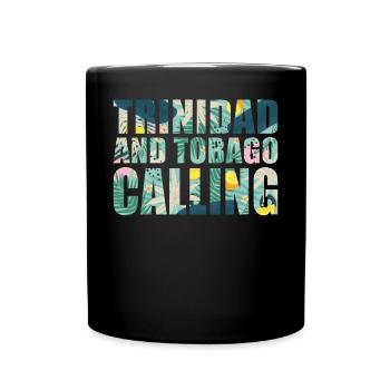Vacances souvenir à Trinité-et-Tobago - Mug uni - noir - Devant