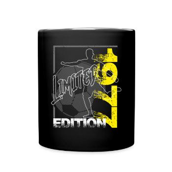 Limited Edition 1977 Limited Edition Football - Full Colour Mug - black - Front