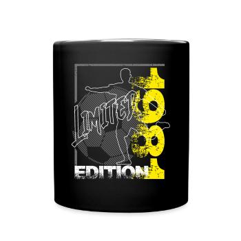 Édition limitée 1981 Édition limitée Football - Mug uni - noir - Devant