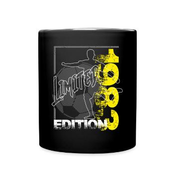 Limited Edition 1983 Limited Edition Football - Full Colour Mug - black - Front