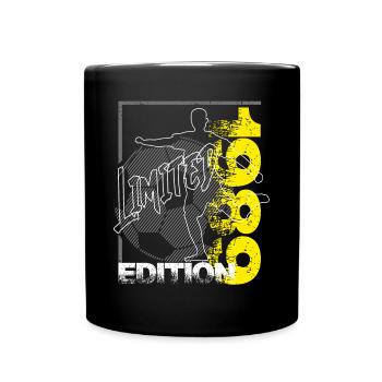 Limited Edition 1989 Limited Edition Football - Full Colour Mug - black - Front