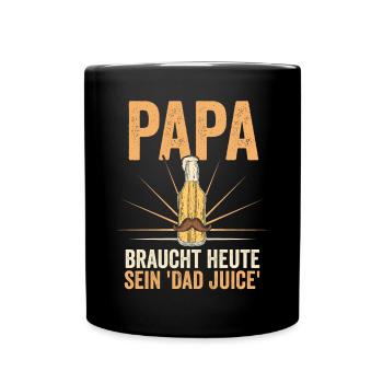 Dad Beer Father Father's Day - Full Colour Mug - black - Front