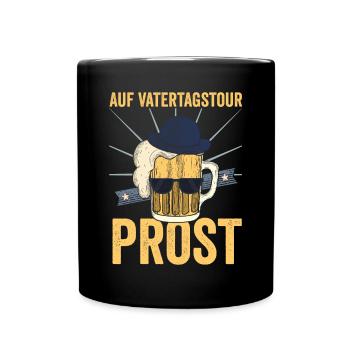 Dad Beer Father Father's Day - Full Colour Mug - black - Front