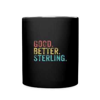 Cool guys are called Sterling - Full Colour Mug - black - Front