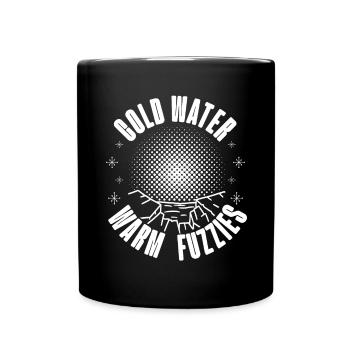 Ice Water Cold Water Warm Fuzzies - Full Colour Mug - black - Front