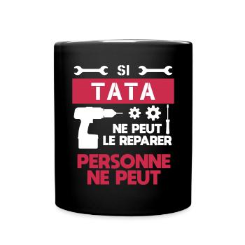 DIY Aunt DIY Aunt Gift - Full Colour Mug - black - Front