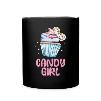 Cupcake - Full Colour Mug - black - Front