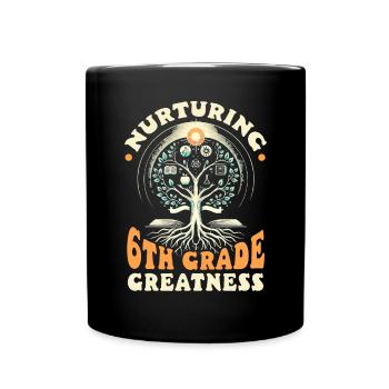 Enseignant de 6e année Éducateur de sixième année Enseignement - Mug uni - noir - Devant