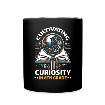6th Grade Teacher Sixth Grade Educator Teaching - Full Colour Mug - black - Front