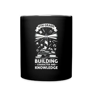 Enseignant de 6e année Éducateur de sixième année Enseignement - Mug uni - noir - Devant