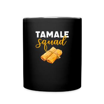 Cuisine mexicaine de Tamale - Mug uni - noir - Devant