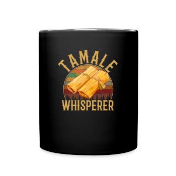 Cuisine mexicaine de Tamale - Mug uni - noir - Devant