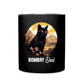 Chat de Bombay Bombay Katze - Mug uni - noir - Devant