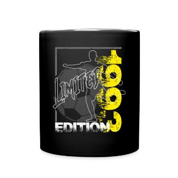 Limited Edition 1993 Limited Edition Football - Full Colour Mug - black - Front