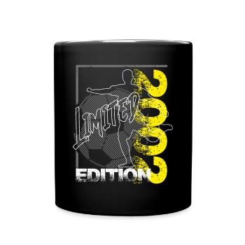 Édition limitée 2002 Édition limitée Football - Mug uni - noir - Devant