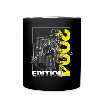 Limited Edition 2004 Limited Edition Football - Full Colour Mug - black - Front