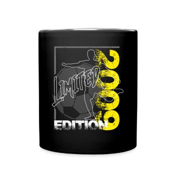 Limited Edition 2009 Limited Edition Football - Full Colour Mug - black - Front