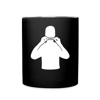 Harmonica Melody Virtuoso - Full Colour Mug - black - Front