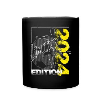 Football en édition limitée 2024 en édition limitée - Mug uni - noir - Devant
