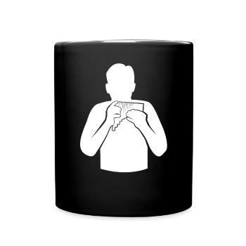 Flûtes de Pan Virtuoses Maître d’Harmonie - Mug uni - noir - Devant