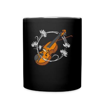 Violin Violin Violinist Violin Player - Full Colour Mug - black - Front