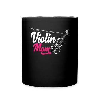 Violin Violin Violinist Violin Player - Full Colour Mug - black - Front