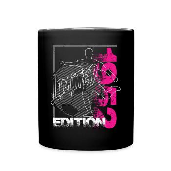 Limited Edition 1952 Limited Edition Fußball - Tasse einfarbig - Schwarz - Vorne