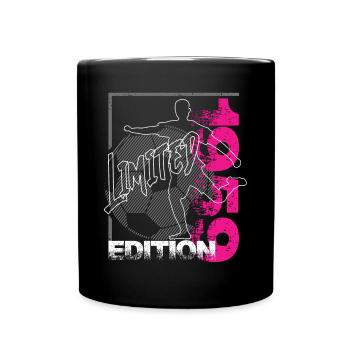 Limited Edition 1959 Limited Edition Fußball - Tasse einfarbig - Schwarz - Vorne