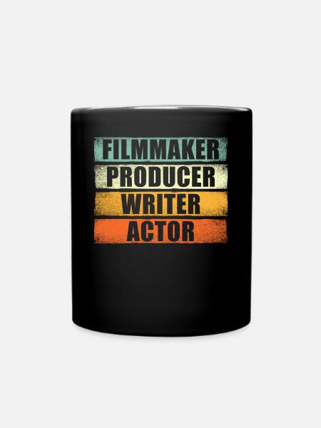 Cinéaste Producteur Scénariste Acteur - Mug uni - noir