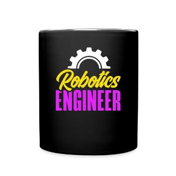 Programmeur de robots robotiques - Mug uni - noir - Devant