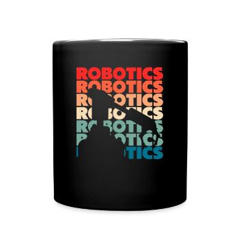 Programmeur de robots robotiques - Mug uni - noir - Devant