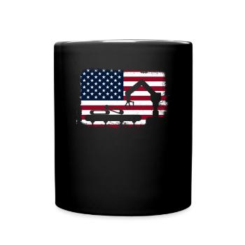 Robotics Robot Programmer - Full Colour Mug - black - Front