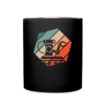 Programmeur de robots robotiques - Mug uni - noir - Devant