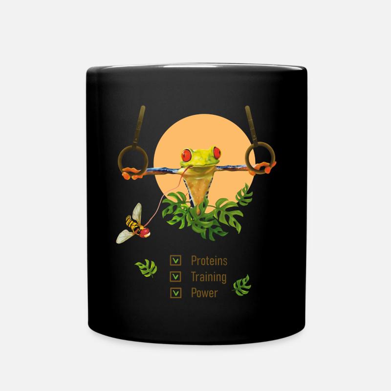 Calisthenics and Street Workout Training - Full Colour Mug - black
